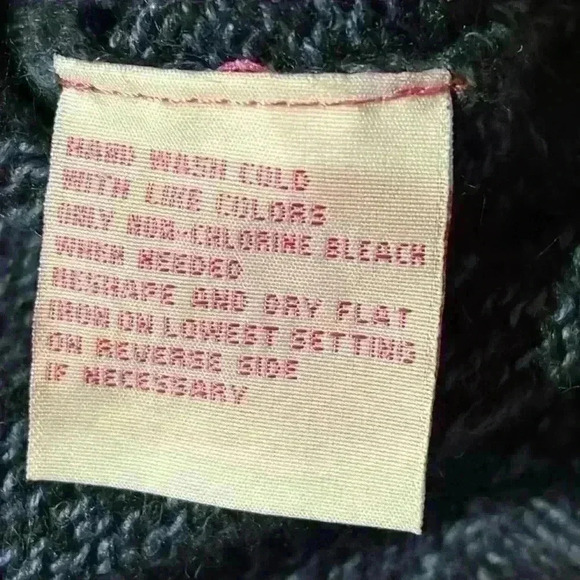 Pappagallo Women's  Sweater Vest Medium Mittens Embellishments Full Zip - Picture 6 of 6